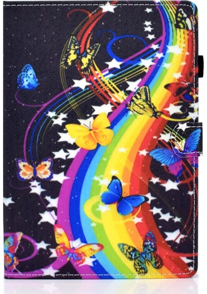 Lenovo Tab M10 Hd Renkli Desen Kılıfı (Yurt Dışından)