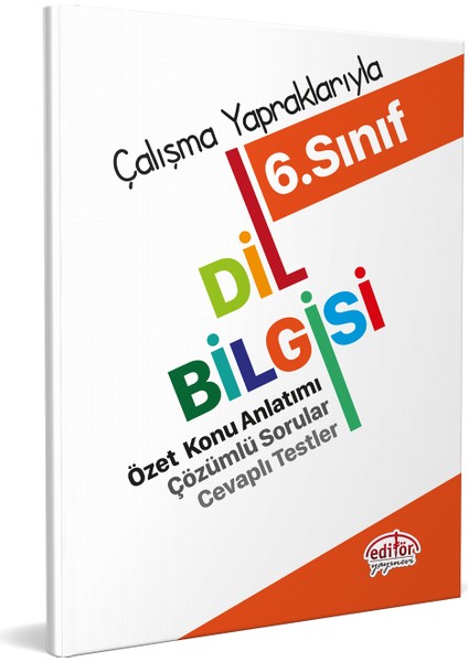 Çalışma Yapraklarıyla 6. Sınıf Dil Bilgisi