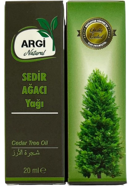 Natural Sedir Ağacı Yağı 20ML