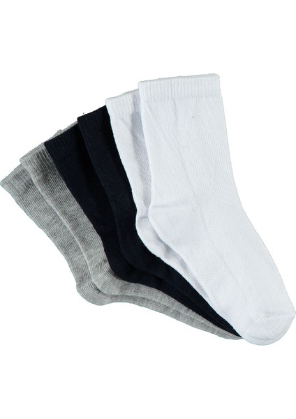 Erkek Çocuk 3'lü Soket Çorap Set 2-12 Yaş Lacivert fiyatları