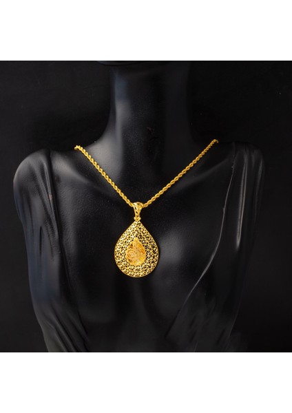 Damla Tuğra Yıldızlı Altın Kolye fiyatları