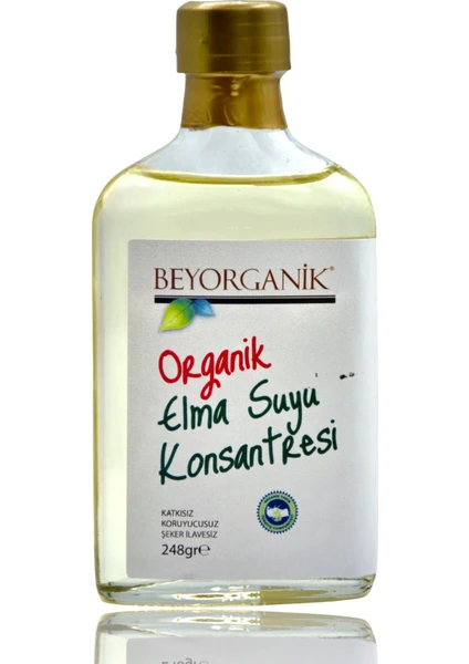 Organik Elma Suyu Konsantresi(Tatlandırıcı) 248 gr