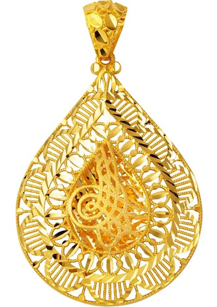 Damla Tuğra Taşsız Altın Kolye modelleri