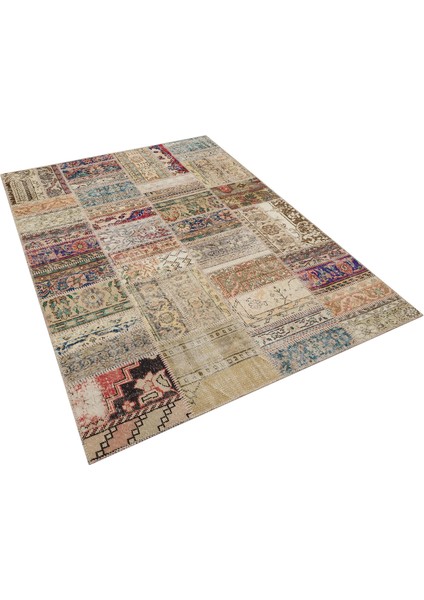 Eşsiz Güzelliğe Sahip Patchwork Halı 160 x 230 cm 6304