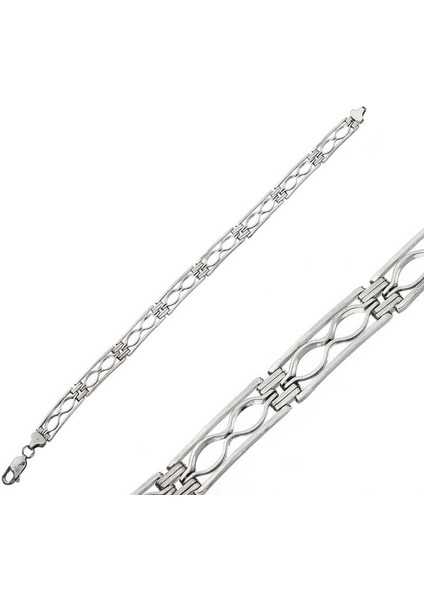 Gümüş Oksitli Erkek Bileklik fiyatları