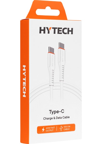 HY-XTP10 1m 3A Typec To Typec Hızlı Data + Sarj Kablosu