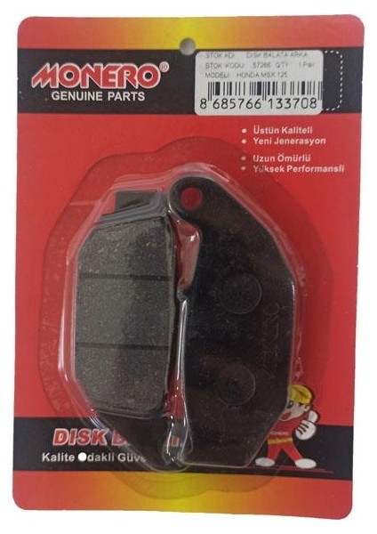 Disk Balata Arka - Drift L - Msx 125 fiyatları