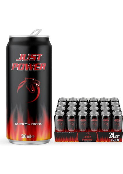 Enerji İçeceği, 500 ml (24'lü Paket, 24 adet x 500 ml)