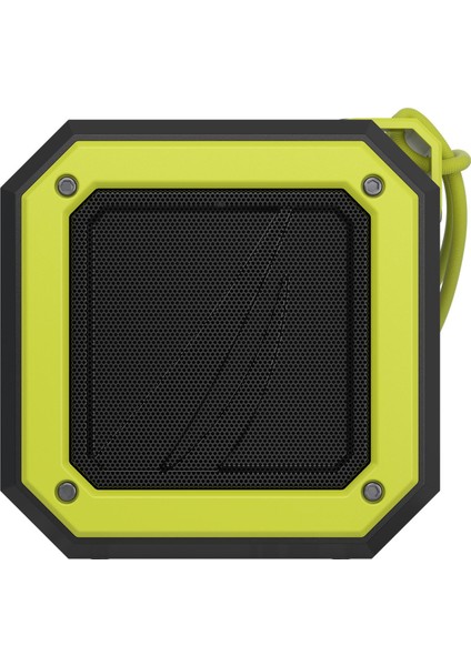 S100 Dual Suya Dayanıklı Taşınabilir Kablosuz Bluetooth Outdoor Hoparlör Speaker Siyah Yeşil