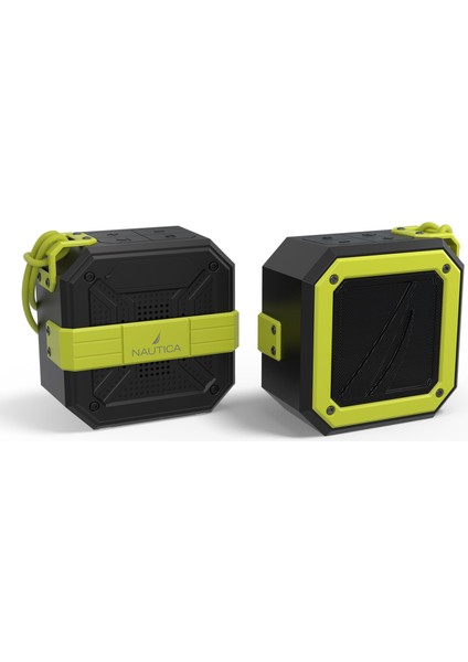 S100 Dual Suya Dayanıklı Taşınabilir Kablosuz Bluetooth Outdoor Hoparlör Speaker Siyah Yeşil modelleri