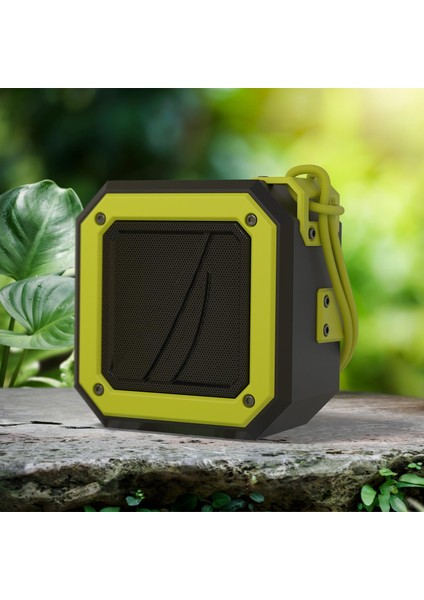 S100 Dual Suya Dayanıklı Taşınabilir Kablosuz Bluetooth Outdoor Hoparlör Speaker Siyah Yeşil indirimleri