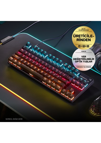 Steelserıes Apex 9 Tkl Mekanik Oyun Klavyesi