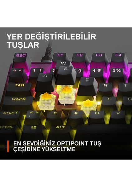 Steelserıes Apex 9 Tkl Mekanik Oyun Klavyesi