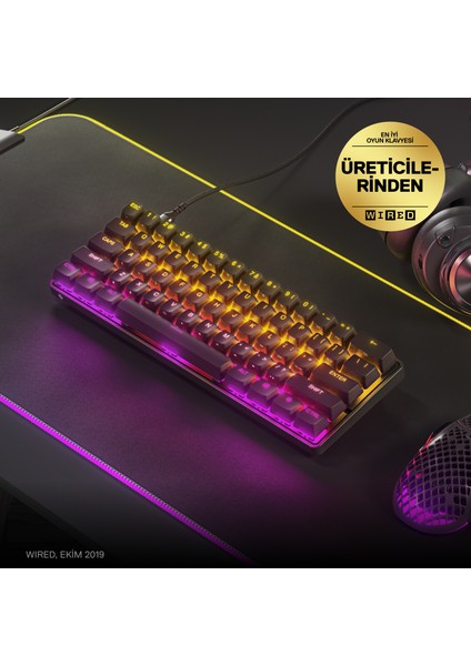 Steelseries Apex 9 Mini Mekanik Oyun Klavyesi