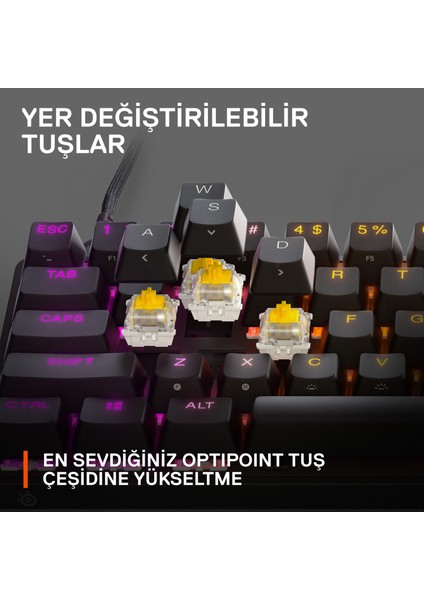 Steelseries Apex 9 Mini Mekanik Oyun Klavyesi