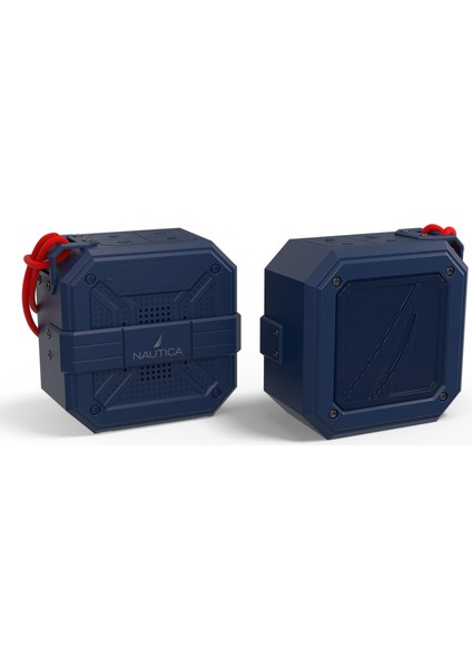 S100 Dual Suya Dayanıklı Taşınabilir Kablosuz Bluetooth Outdoor Hoparlör Speaker Navy modelleri