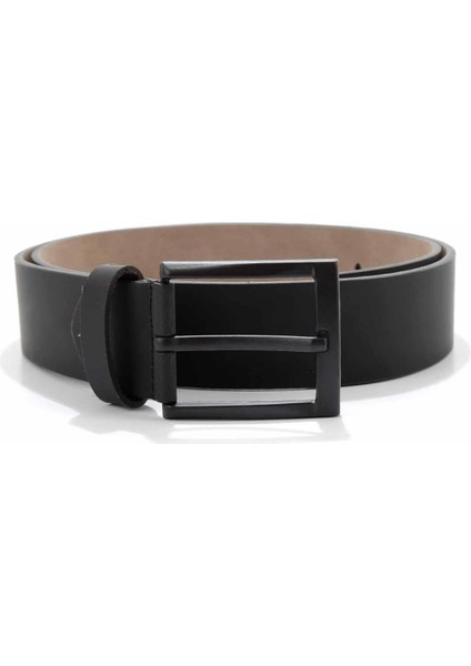 Siyah Nubuk Leather Erkek Kemer U08657015001 fırsatları
