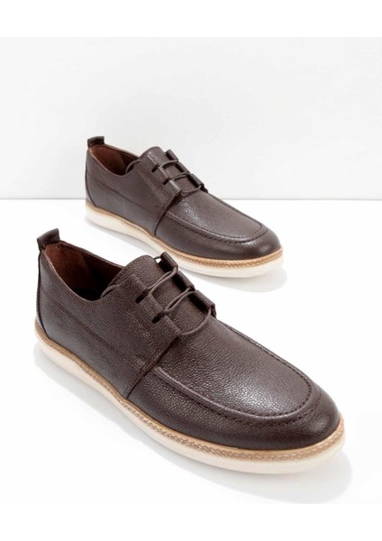 Kahve Leather Erkek Casual Ayakkabı E01556090303