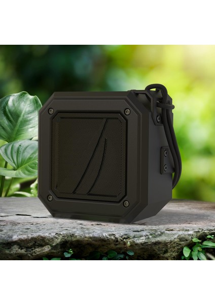 S100 Dual Suya Dayanıklı Taşınabilir Kablosuz Bluetooth Outdoor Hoparlör Speaker Siyah indirimleri