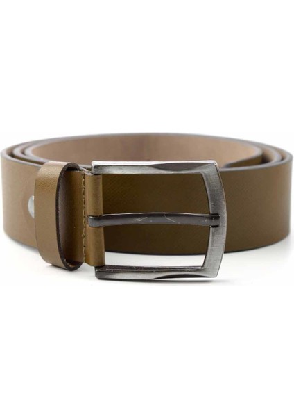 Haki Baskılı Leather Erkek Kemer U08657019303 fırsatları