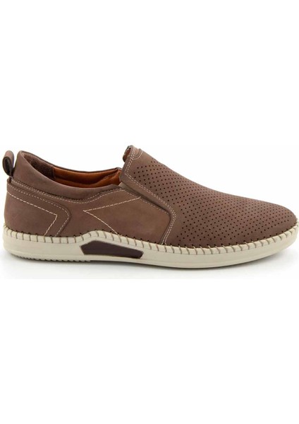 Kahve Nubuk Leather Erkek Casual Ayakkabı E01733701501