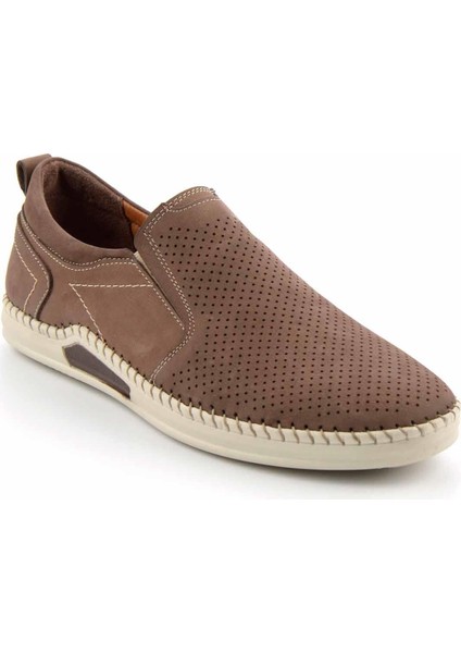 Kahve Nubuk Leather Erkek Casual Ayakkabı E01733701501