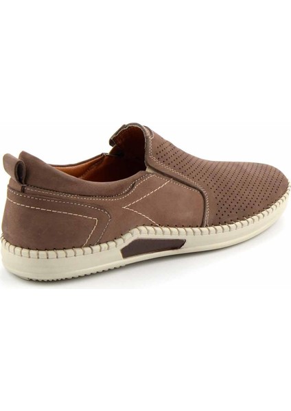 Kahve Nubuk Leather Erkek Casual Ayakkabı E01733701501