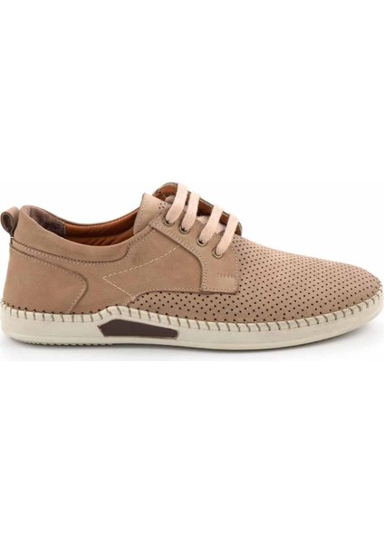 Kum Nubuk Leather Erkek Casual Ayakkabı E01733701601