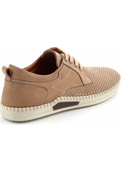 Kum Nubuk Leather Erkek Casual Ayakkabı E01733701601