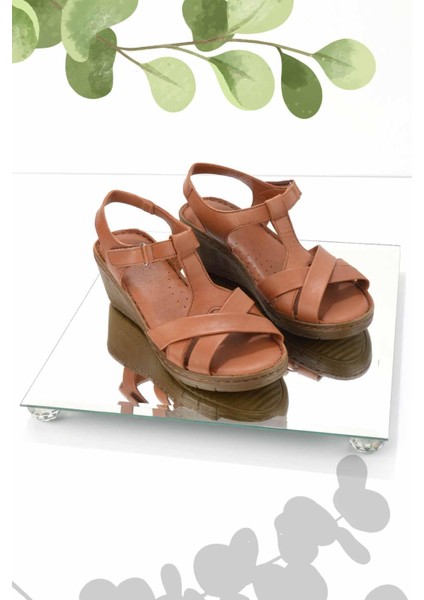 Taba Leather Kadın Sandalet K05827115103