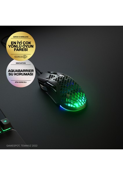 Aerox 5 Rgb Kablolu Gaming Mouse