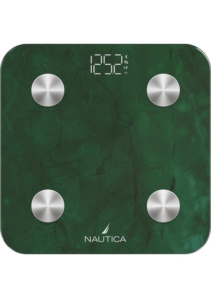 Marble Collection Vücut Analizli Akıllı Bluetooth Tartı Baskül Yeşil