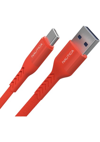 C20 Type-C To Usb-A 22.5W Hızlı Şarj ve Data Kablosu 2.1m Kırmızı