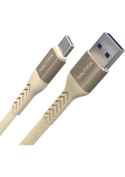 C20 Type-C To Usb-A 22.5W Hızlı Şarj ve Data Kablosu 2.1m Pembe