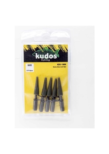 KDS-1906 Heavy Duty Lead Cıps 5pcs