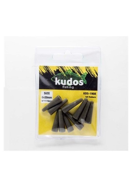 KDS-1908 Taıl Rubbers Sıze 6X20MM 10PCS