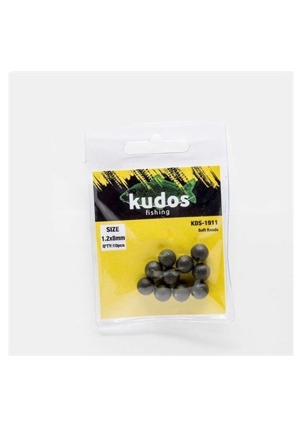 KDS-1911 Soft Beads Sıze 1.2X8MM 10PCS