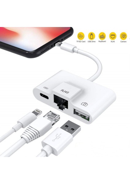 BYL-108 RJ45 Lan 1000MHZ Otg Dönüştürücü