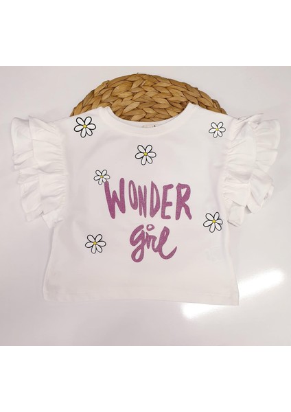 Wonder Girl Tütü Etekli Kız Çocuk Takım