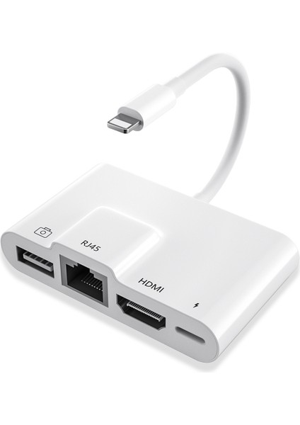 BYL-022 RJ45 Lan 100MHZ 4K HDMI Otg Dönüştürücü