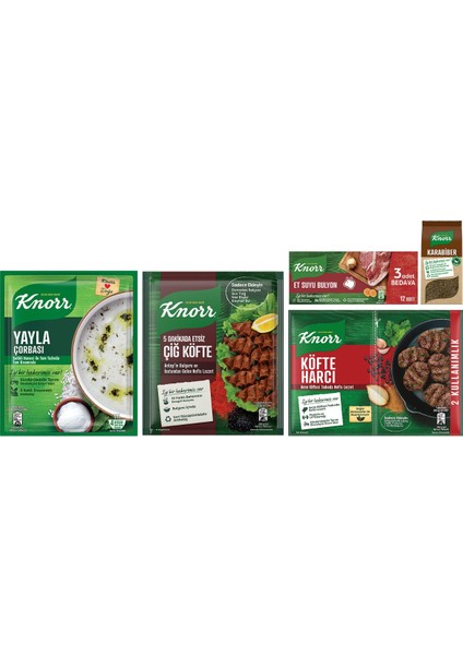 Ramazan Paketi Mini Karabiber Yayla Çorba Köfte Harcı Et Suyu Bulyon Çiğ Köfte fiyatları