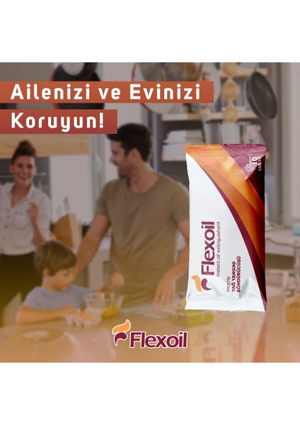 Pratik Yağ Yangını Söndürücü 4'lü Paket