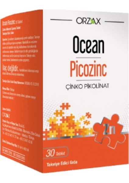 Ocean Picozinc 30 Tablet