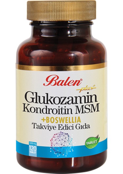Glukozamin Kondroitin Msm+Boswelia 1200 Mg 120 Tablet