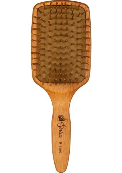 Saç Açma Tarağı W 1117 %100 Doğal Karbonize Edilmiş Ahşap Pinli Doğa Dostu-Saç Derisine Masaj Uygulama fiyatları