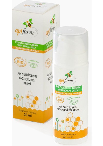 Organik Göz Çevresi Kremi 30 Ml