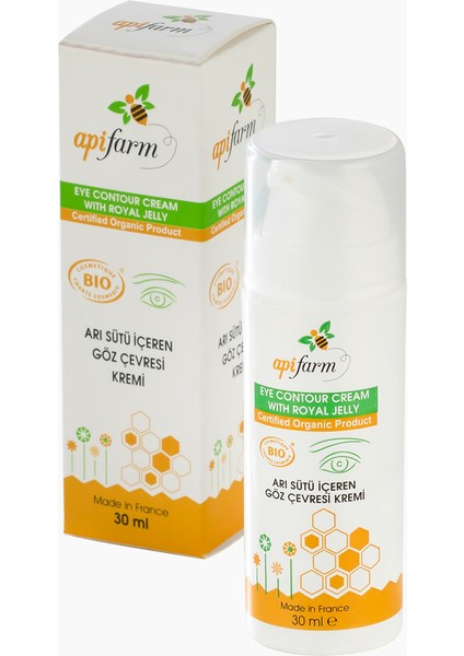 Organik Göz Çevresi Kremi 30 Ml