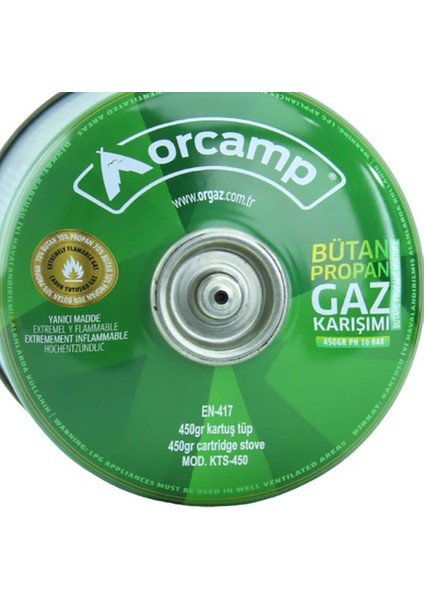 450 Gram Vidalı Gaz Kartuşu