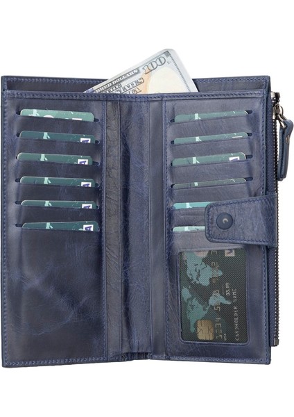 Lozan 6.5 Inch Uyumlu Deri Kartlıklı Kılıf Tn5 Mavi fiyatları