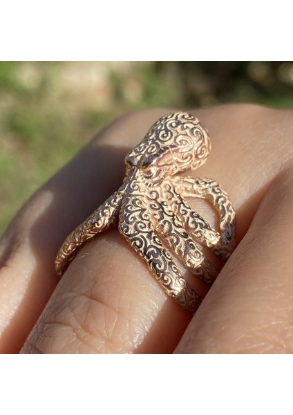 Ahtapot Yüzük Rose Kaplama fiyatları